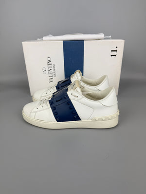 Valentino Open Rockstud Untitled Sneaker Navy | 41