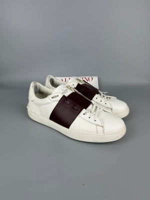 Valentino Open Sneaker Burgundy | 43