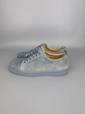 Christian Louboutin Louis Junior Spikes Sneaker Grey | 40