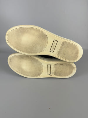 Lanvin Dbb1 Patent Cap Toe Sneaker Green | 44