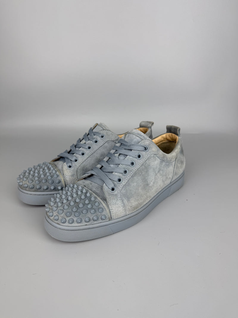 Christian Louboutin Louis Junior Spikes Sneaker Grey | 40