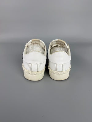 Valentino Open Rockstud Untitled Sneaker Burgundy | 42