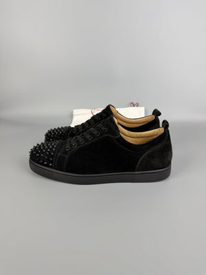 Christian Louboutin Louis Junior Spikes Sneaker Black | 44