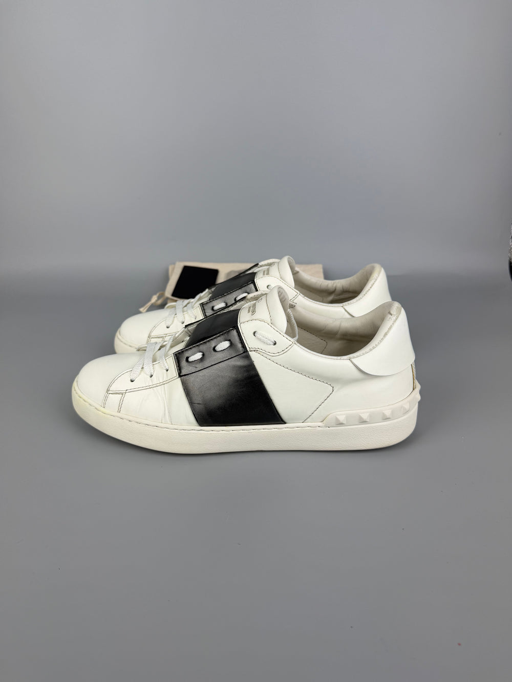 Valentino Open Sneaker Metallic Black | 41