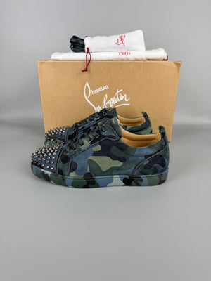 Christian Louboutin Louis Junior Spikes Sneaker | 40.5