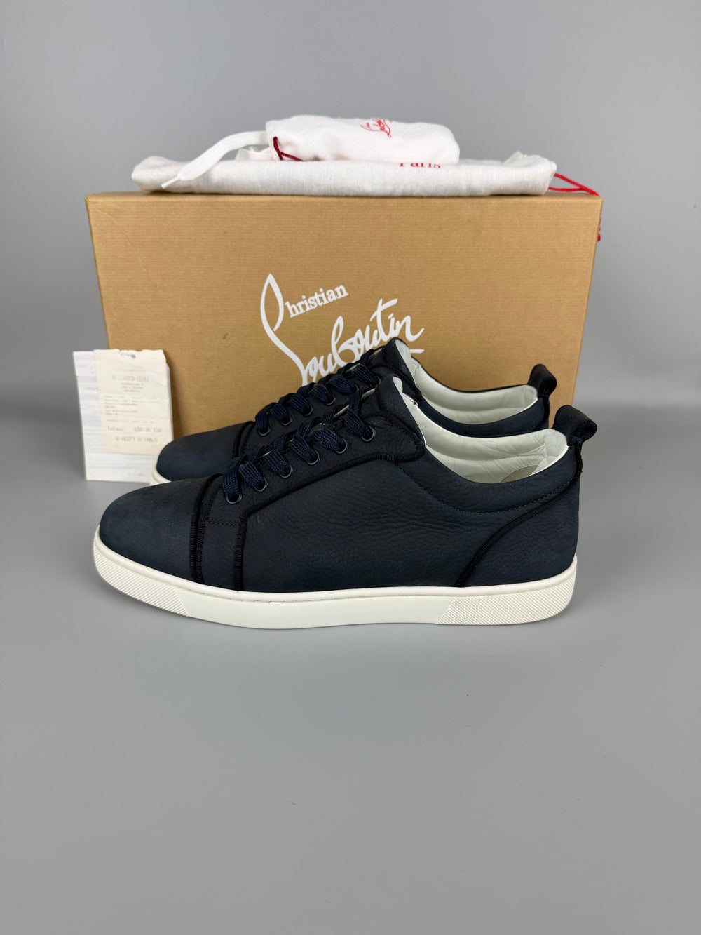 Christian Louboutin Louis Junior Sneaker Navy | 42.5
