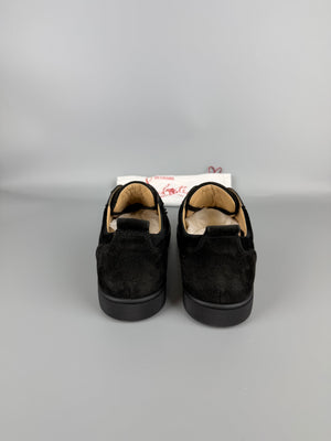 Christian Louboutin Louis Junior Spikes Sneaker Black | 44
