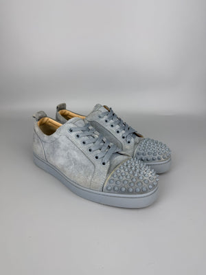 Christian Louboutin Louis Junior Spikes Sneaker Grey | 40
