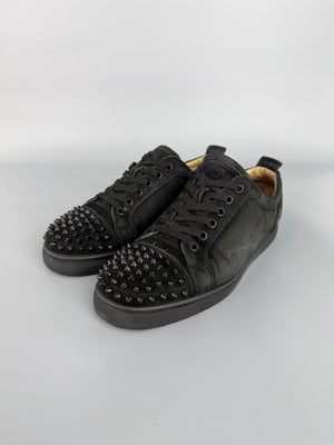 Christian Louboutin Louis Junior Spikes Sneaker Black | 41.5