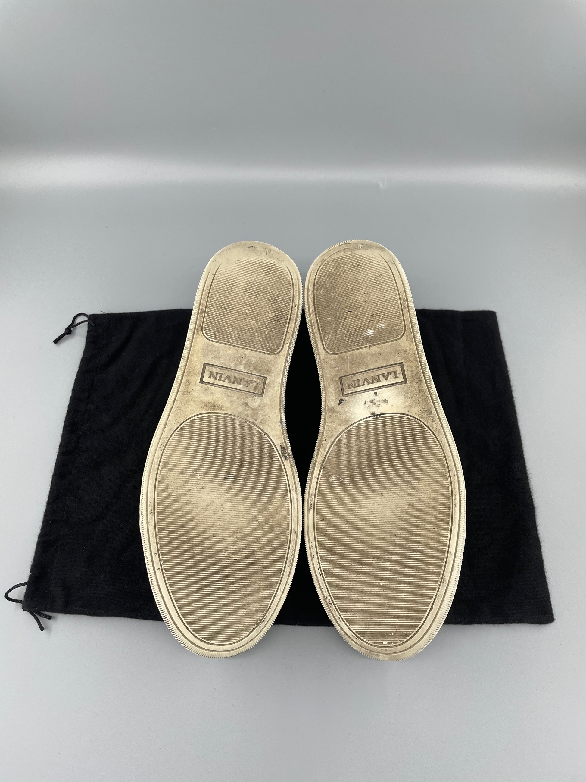 DBB1 Elephant Grey Suede Patent Cap Toe