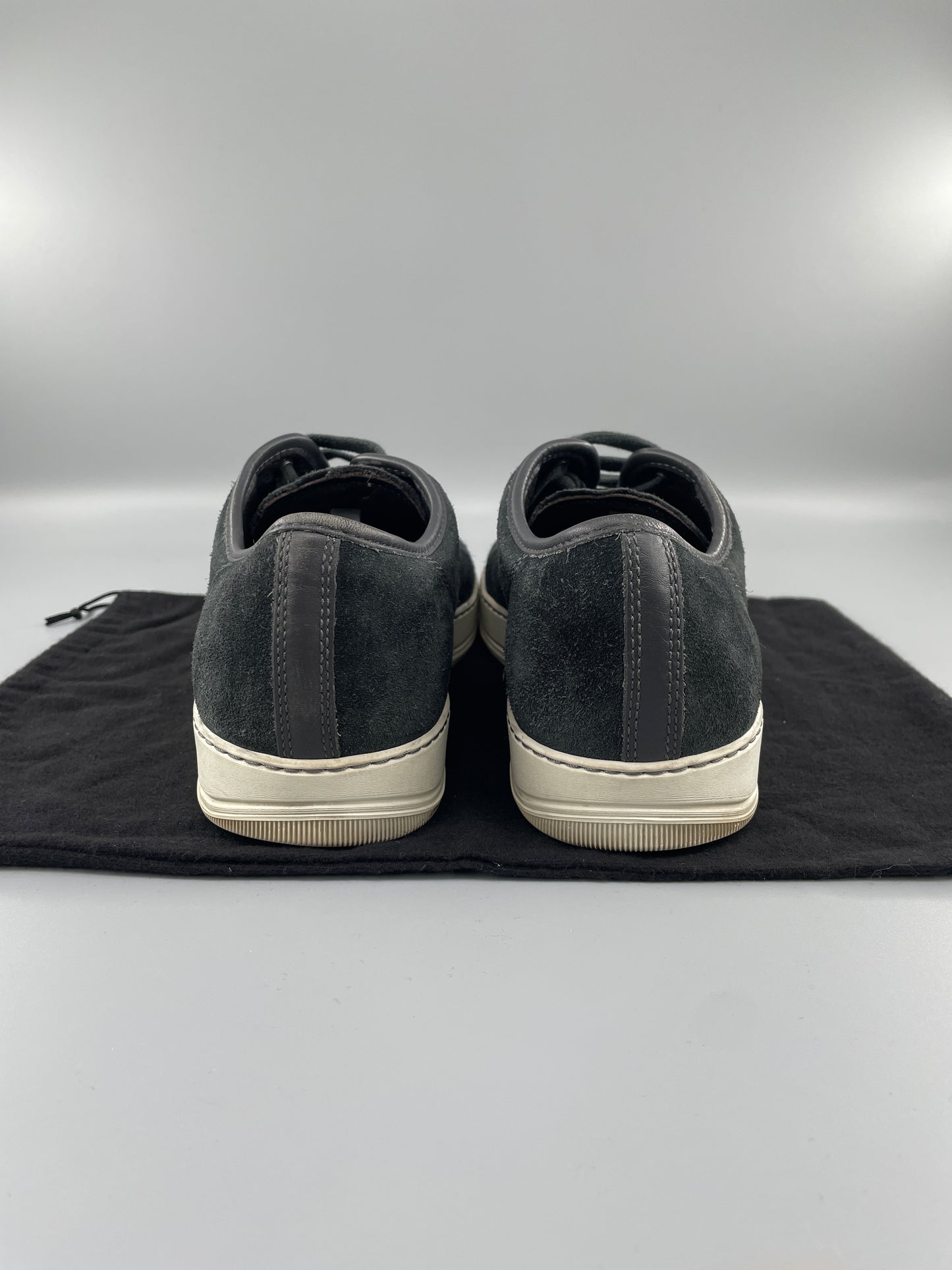 DBB1 Elephant Grey Suede Patent Cap Toe