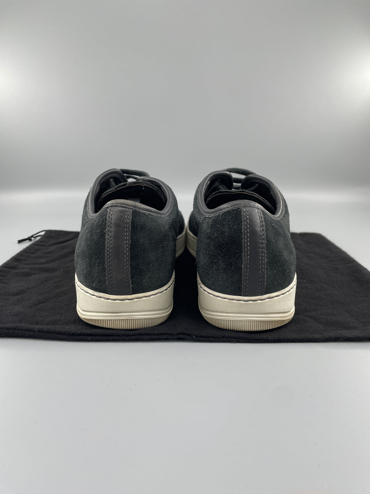 DBB1 Elephant Grey Suede Patent Cap Toe