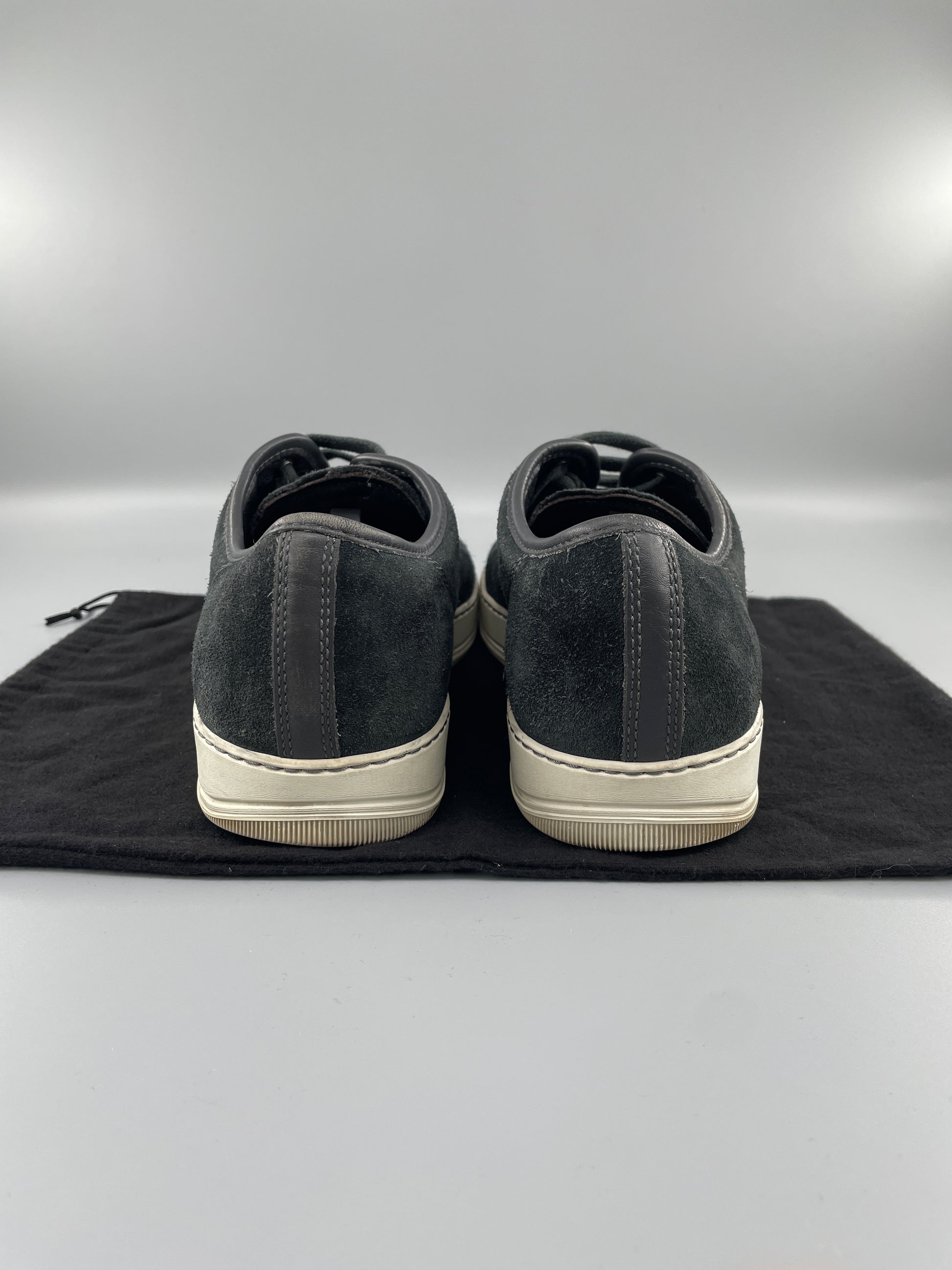 DBB1 Elephant Grey Suede Patent Cap Toe