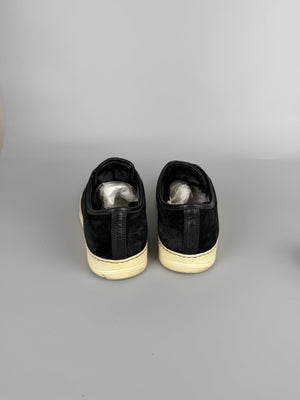 Lanvin Dbb1 Patent Cap Toe Sneaker Navy | 41