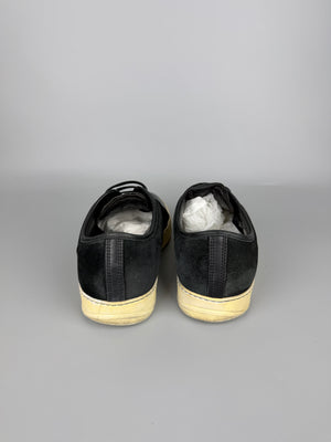 Lanvin Dbb1 Patent Cap Toe Sneaker Black | 42