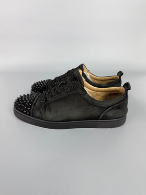 Christian Louboutin Louis Junior Spikes Sneaker Black | 41.5