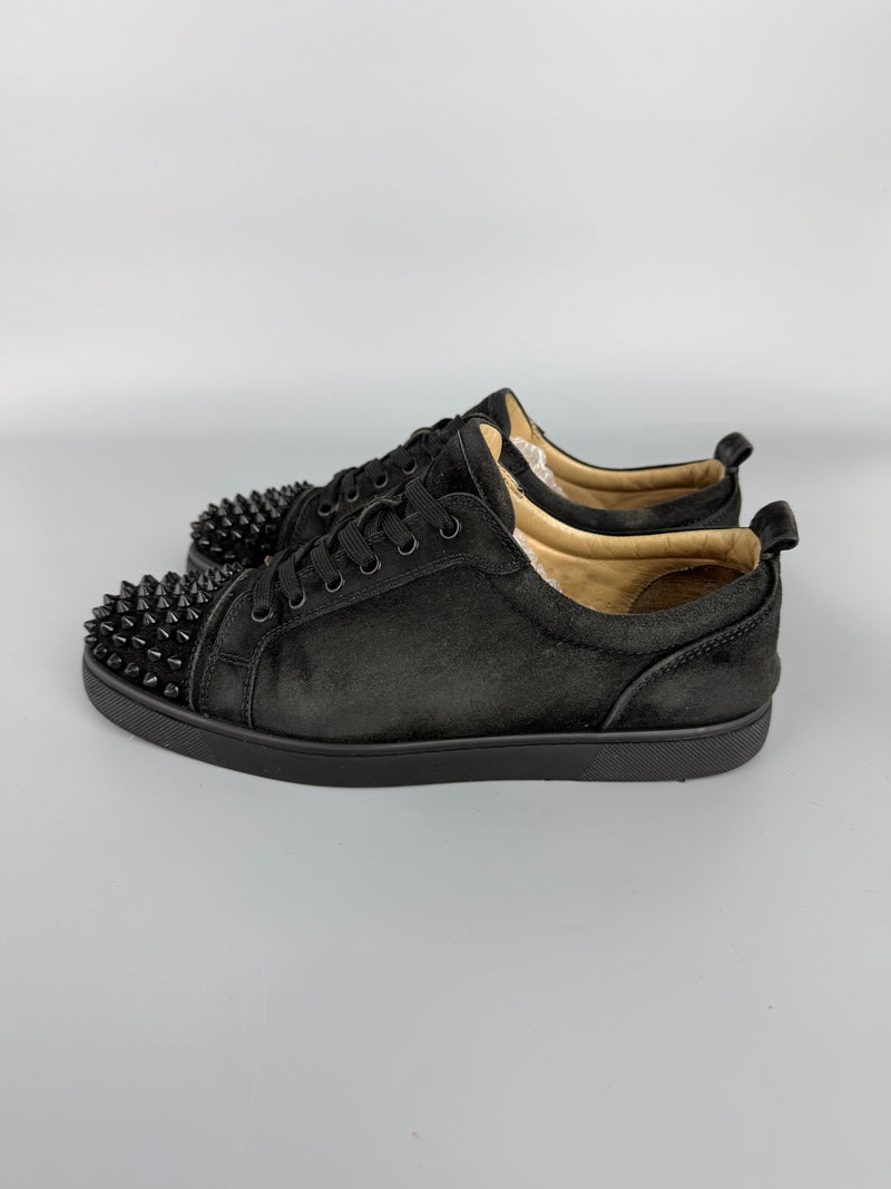 Christian Louboutin Louis Junior Spikes Sneaker Black | 41.5