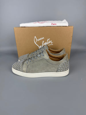 Christian Louboutin Seavaste Spikes Sneaker Grey | 43.5