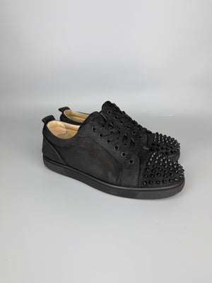Christian Louboutin Louis Junior Spikes Sneaker Black | 42