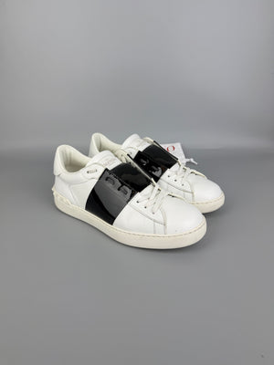 Valentino Open Sneaker Patent Black | 41.5