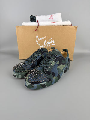 Christian Louboutin Louis Junior Spikes Sneaker | 40.5