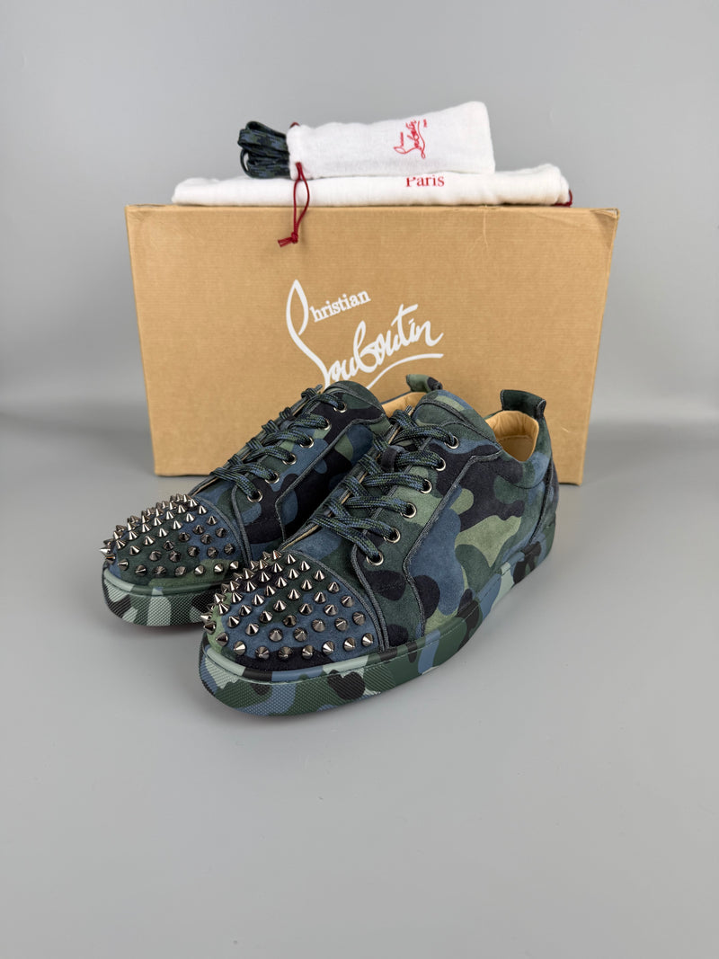 Christian Louboutin Louis Junior Spikes Sneaker | 40.5