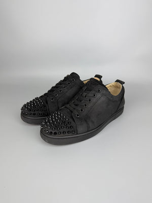 Christian Louboutin Louis Junior Spikes Sneaker Black | 42