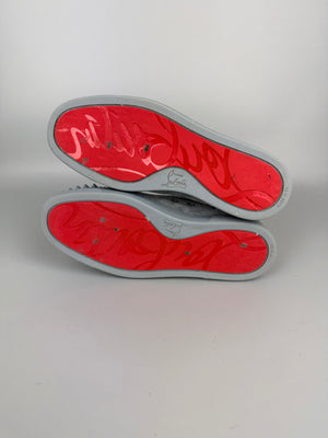 Christian Louboutin Louis Junior Spikes Sneaker Grey | 40
