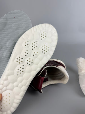Valentino Flycrew Sneaker Burgundy Glitter | 40