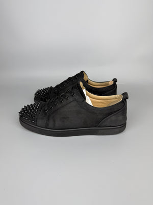 Christian Louboutin Louis Junior Spikes Sneaker Black | 42