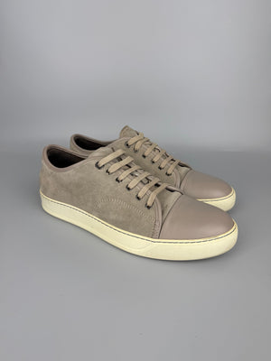Lanvin Dbb1 Nappa Cap Toe Sneaker Beige | 45