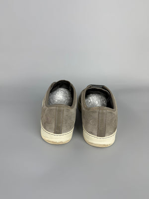 Lanvin Dbb1 Patent Cap Toe Sneaker Grey | 45