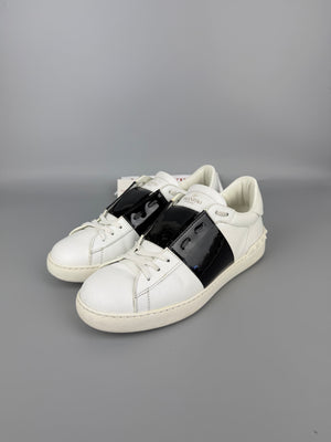 Valentino Open Sneaker Patent Black | 41.5
