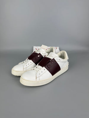 Valentino Open Sneaker Burgundy | 40.5