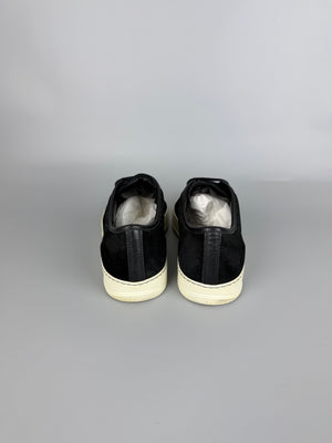 Lanvin Dbb1 Patent Cap Toe Sneaker Black | 41