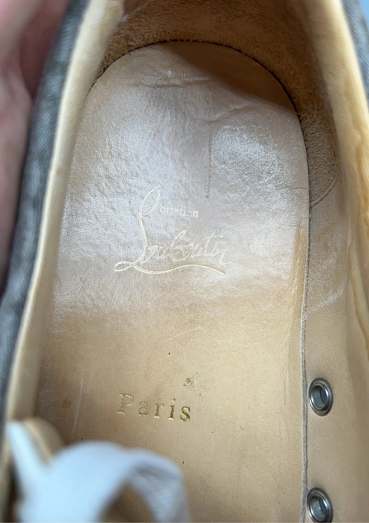 Christian Louboutin Louis Junior Spikes Sneaker | 43