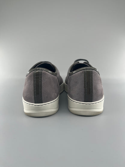 Lanvin Patent Cap Toe Sneaker Grey 43 | UK9