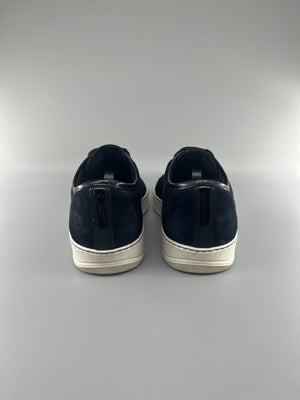 Lanvin Dbb1 Patent Cap Toe Sneaker Navy | UK6