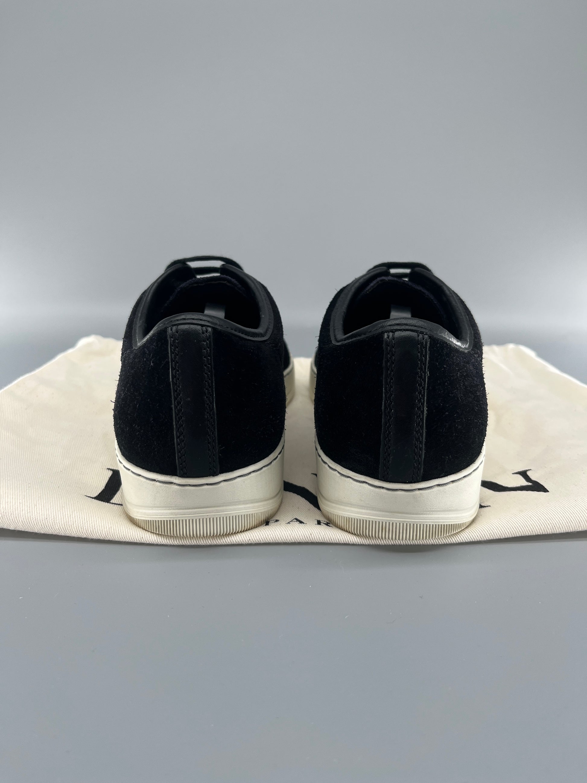 Herr | Sneakers | Lanvin | DBB1 Nappa Cap Toe Sneaker Black