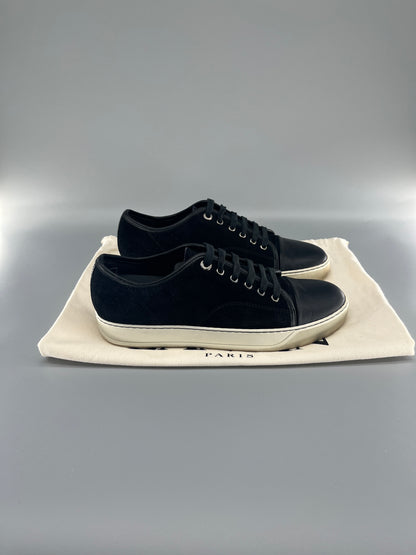 Herr | Sneakers | Lanvin | DBB1 Nappa Cap Toe Sneaker Black