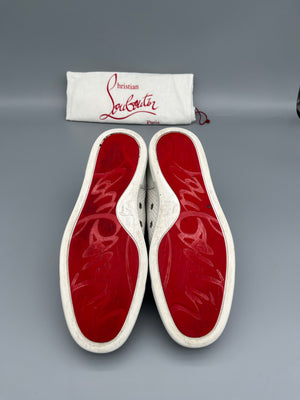 Christian Louboutin Louis Junior Spikes Mesh Sneaker | 42