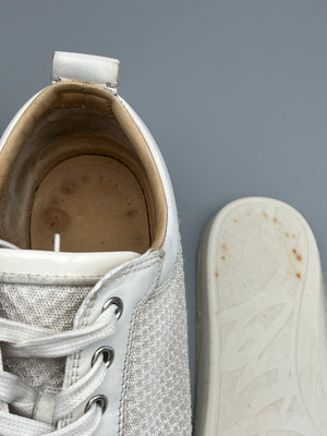 Christian Louboutin Louis Junior Spikes Mesh Sneaker | 42