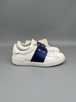 Valentino Open Sneaker Metallic Blue | 43