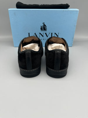 Lanvin Dbb1 Nappa Cap Toe Sneaker Black | 41