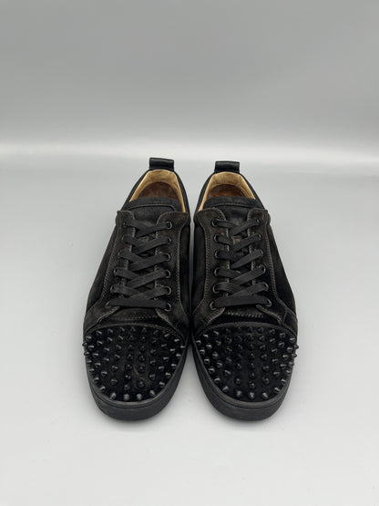 Christian Louboutin Louis Junior Spikes Sneaker Black | 46
