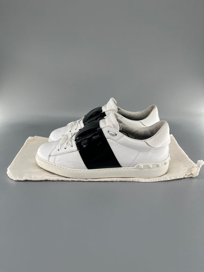 Valentino Open Sneaker Patent Black | 40.5