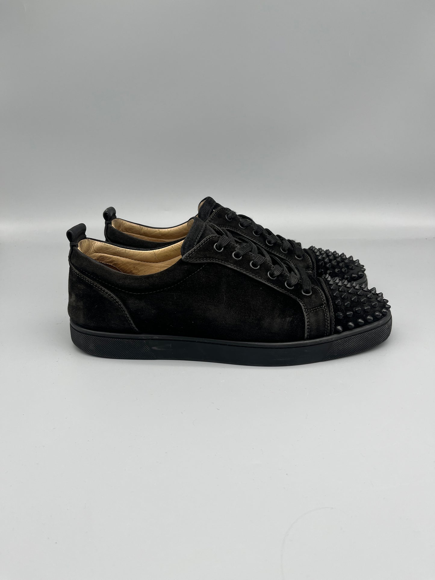 Christian Louboutin Louis Junior Spikes Sneaker Black | 46