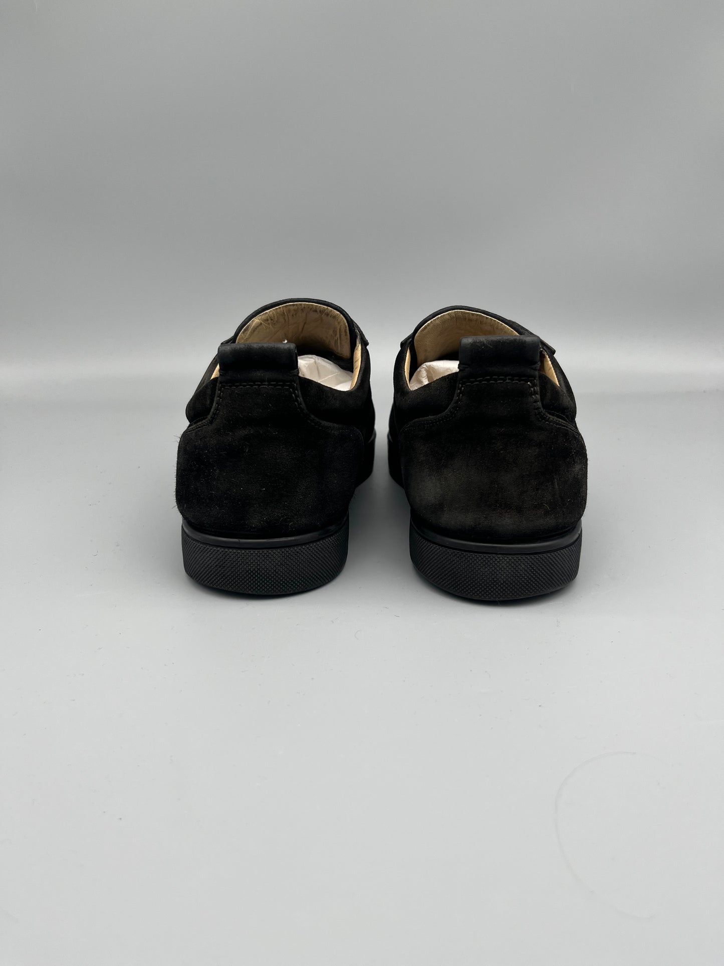 Christian Louboutin Louis Junior Spikes Sneaker Black | 46