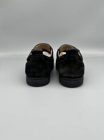 Christian Louboutin Louis Junior Spikes Sneaker Black | 46