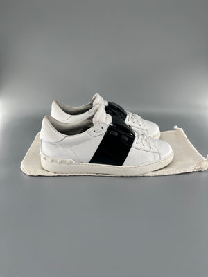 Valentino Open Sneaker Patent Black | 40.5